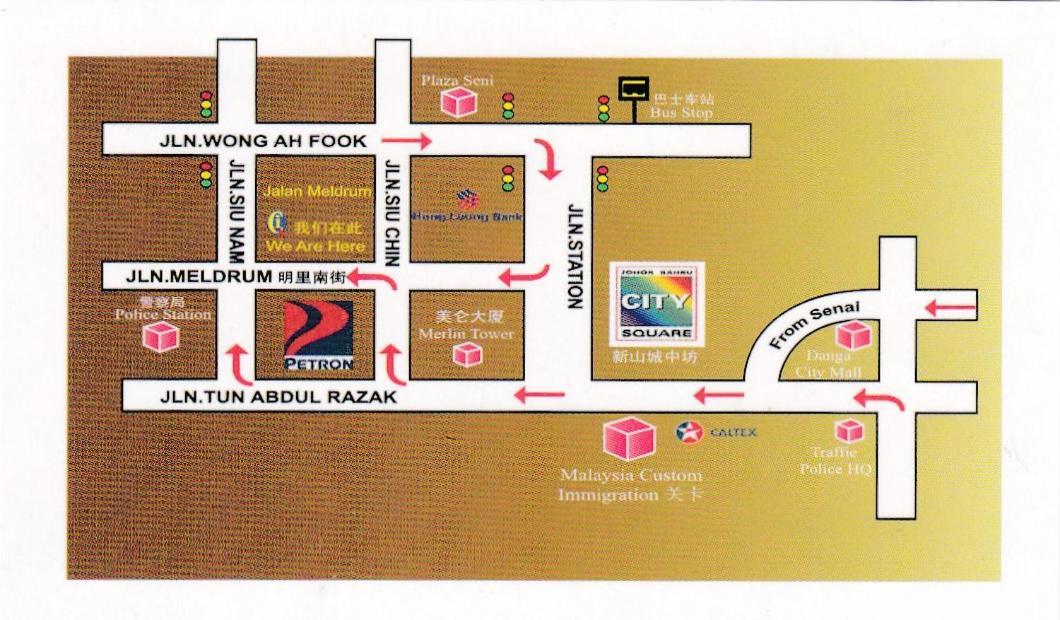 Hotel Ciq @ Wong Ah Fook Johor Bahru Kültér fotó